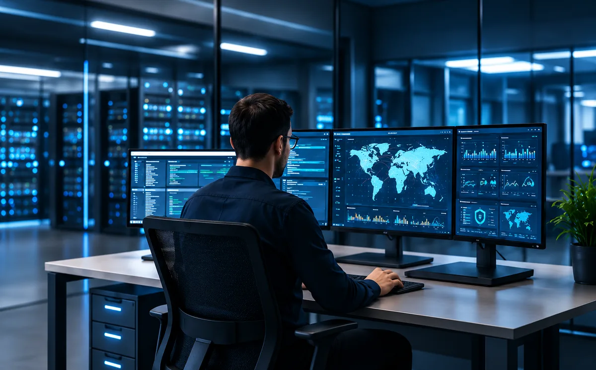 Supervision informatique et cybersécurité en salle serveurs